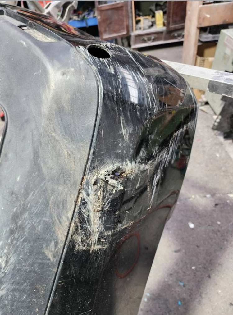 Plastic repair example 2