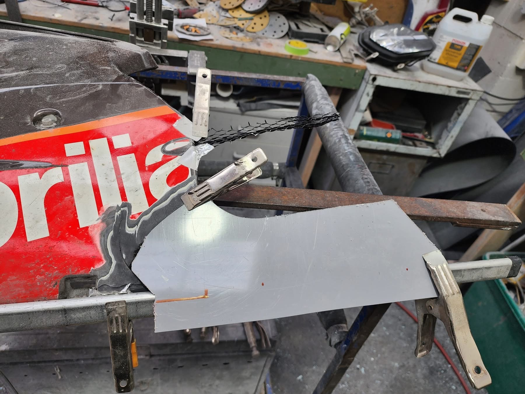 Plastic repair example 4